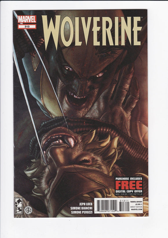 Wolverine Vol. 2  # 313