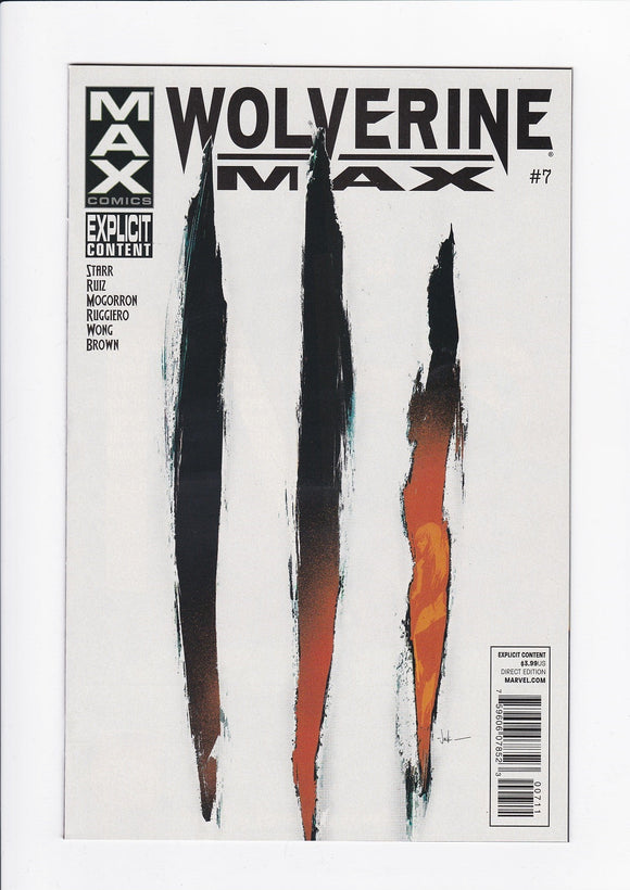 Wolverine Max  # 007