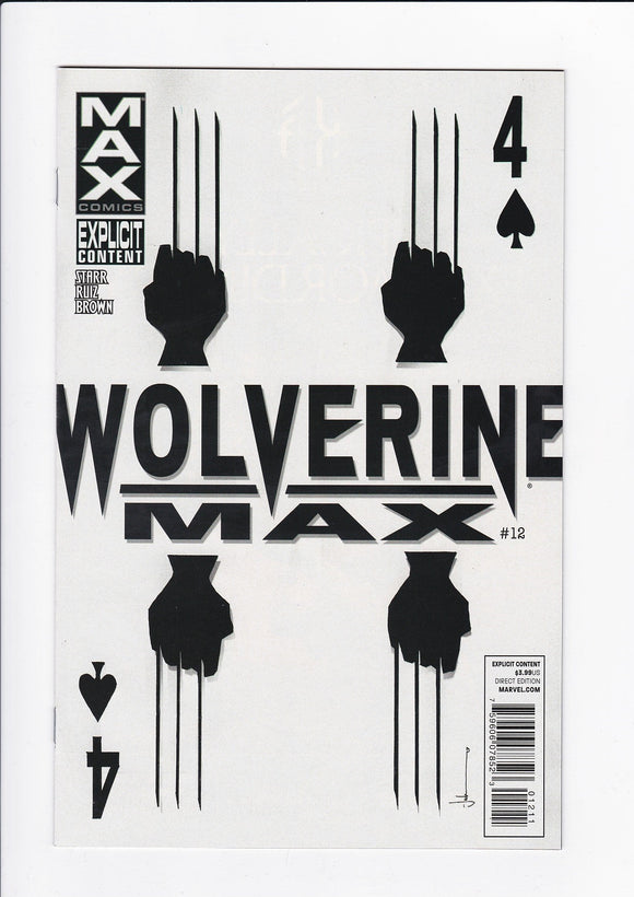 Wolverine Max  # 012
