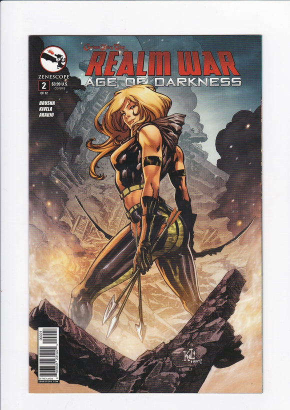Grimm Fairy Tales Presents: Realm War - Age of Darkness  # 2 B
