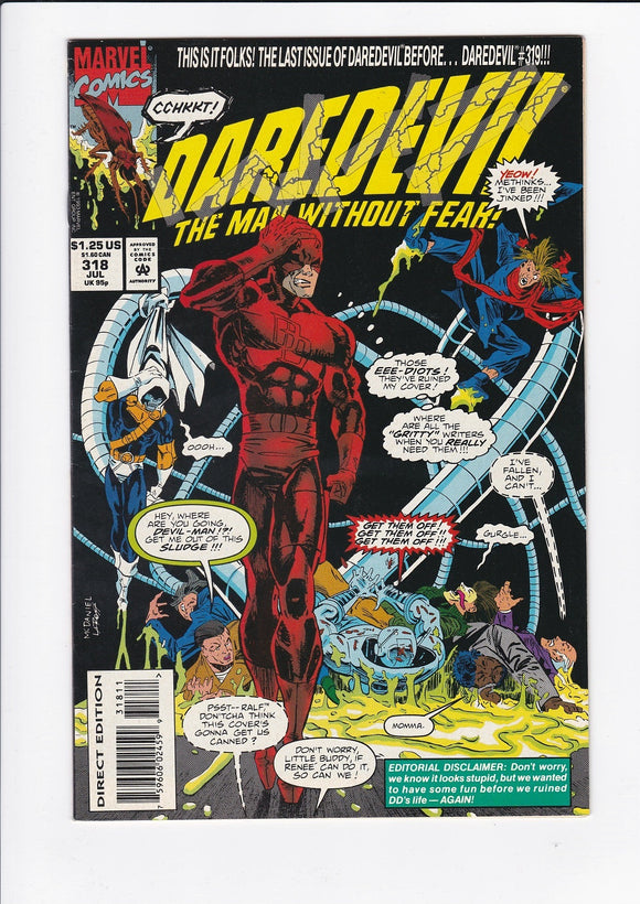 Daredevil Vol. 1  # 318