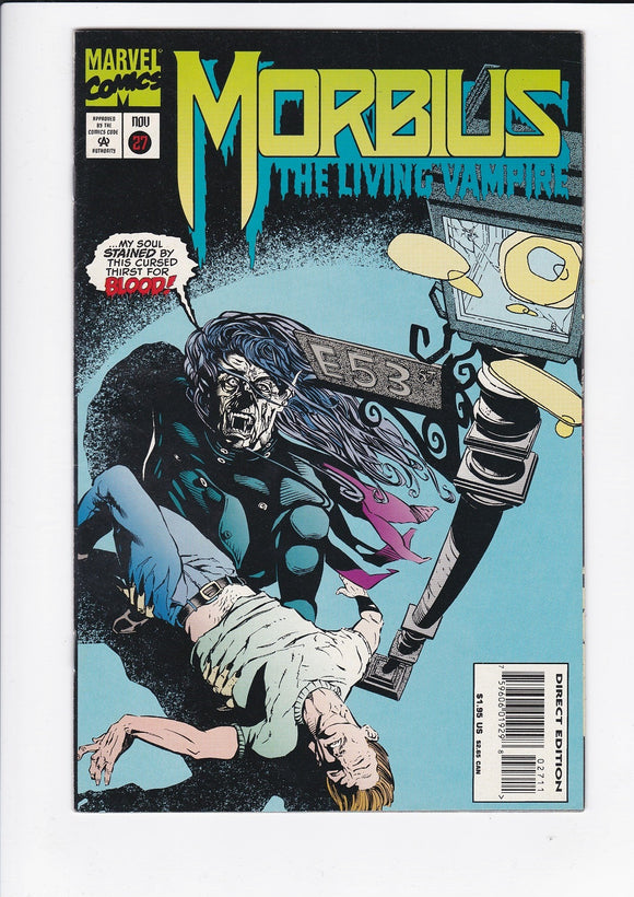 Morbius: The Living Vampire Vol. 1  # 27