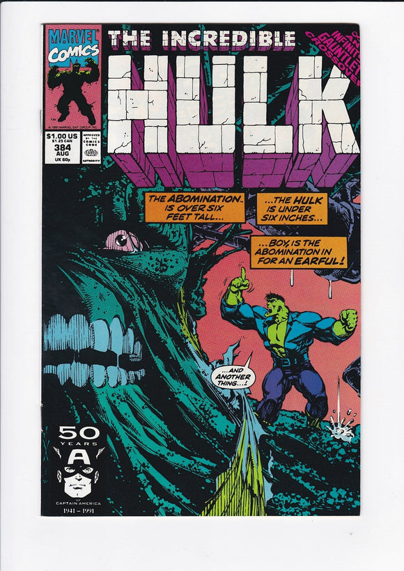 Incredible Hulk Vol. 1  # 384