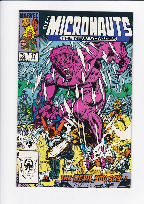 Micronauts Vol. 2  # 17