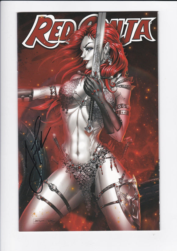 Red Sonja: Black, White and Red  # 2  Tyndall Exclusive Signed