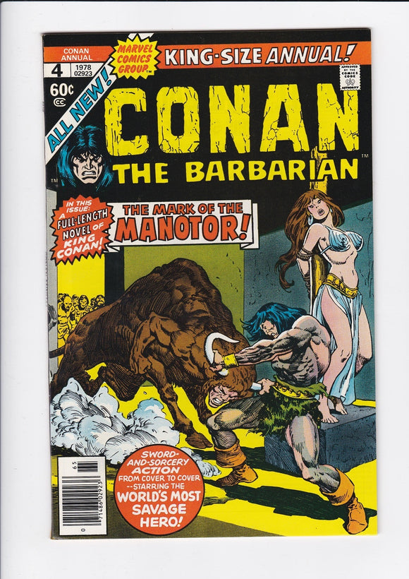 Conan The Barbarian Vol. 1  Annual # 4