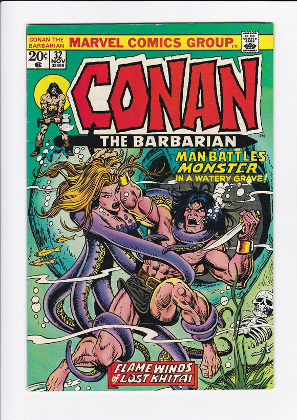 Conan The Barbarian Vol. 1  #  32