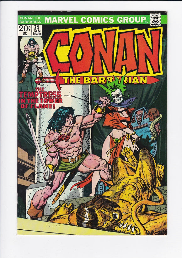 Conan The Barbarian Vol. 1  #  34