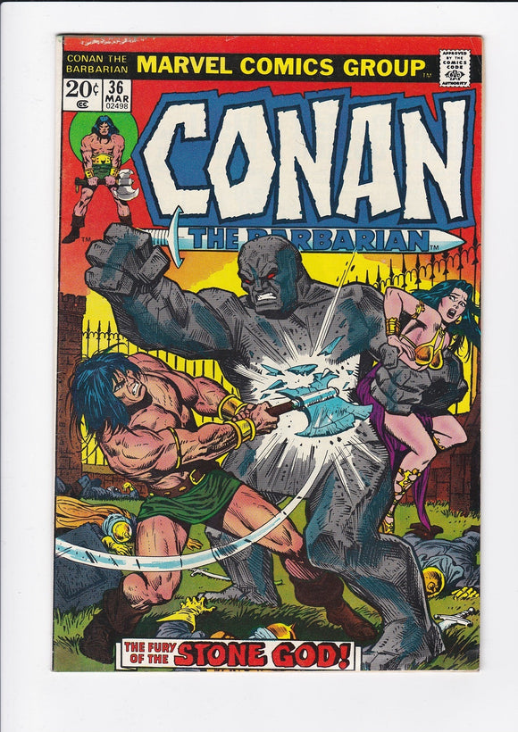 Conan The Barbarian Vol. 1  #  36