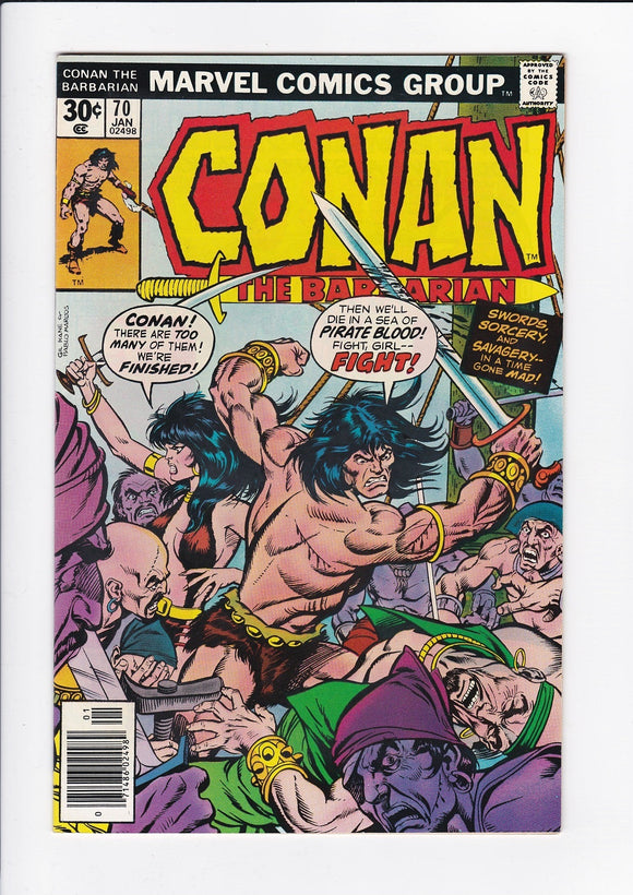Conan The Barbarian Vol. 1  #  70