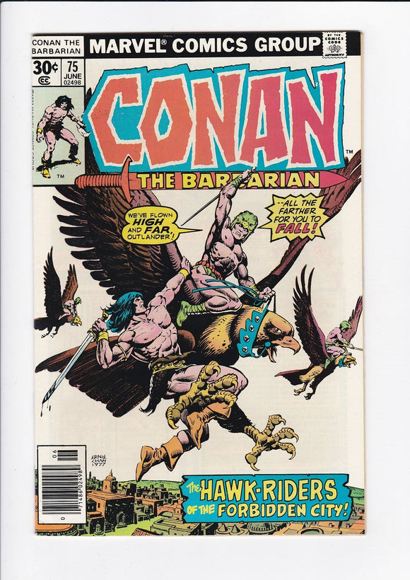 Conan The Barbarian Vol. 1  #  75
