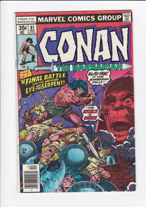 Conan The Barbarian Vol. 1  #  81