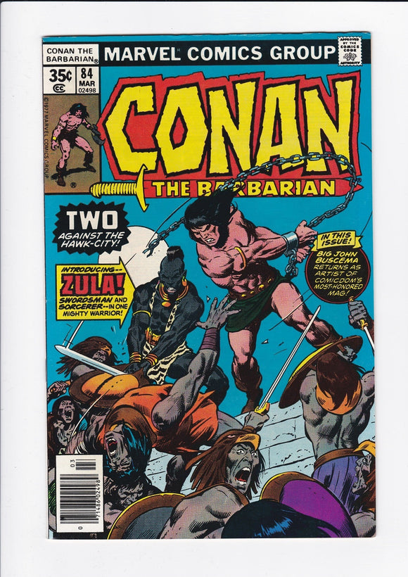 Conan The Barbarian Vol. 1  #  84