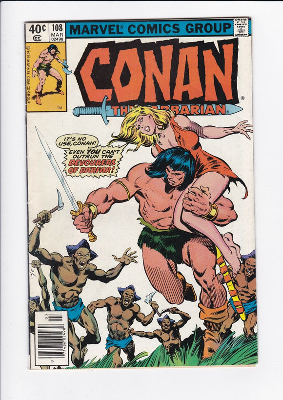 Conan The Barbarian Vol. 1  #  108