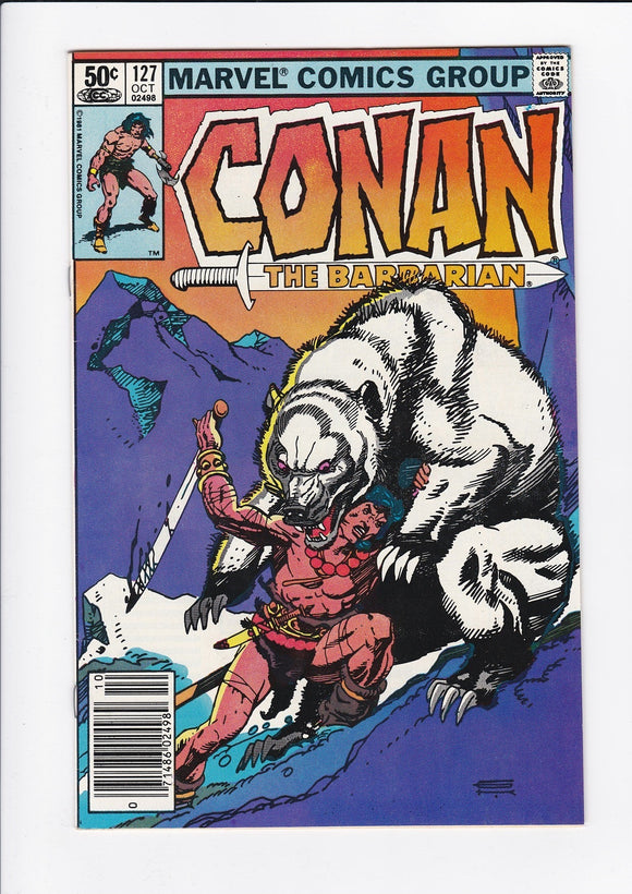 Conan The Barbarian Vol. 1  #  127