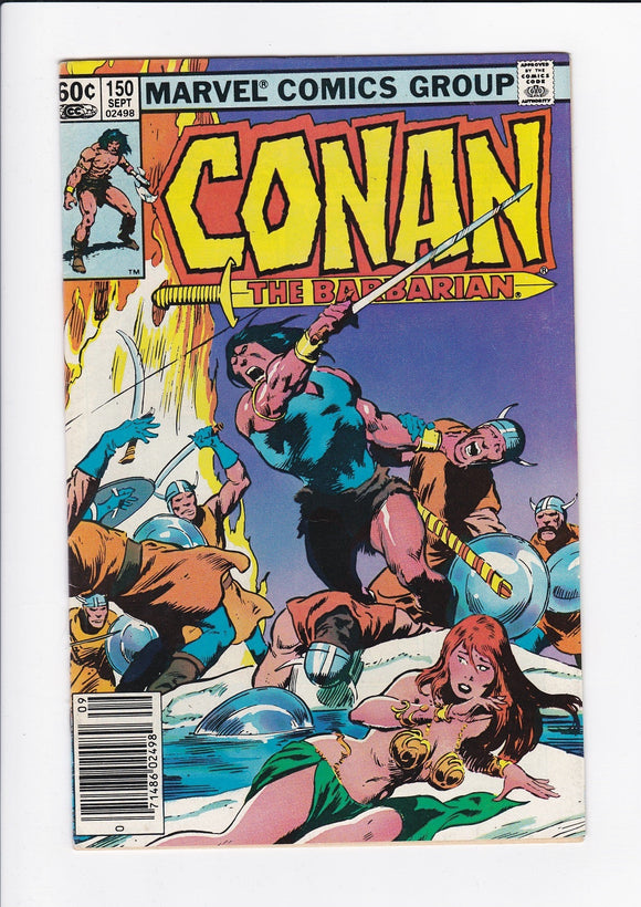 Conan The Barbarian Vol. 1  #  150  Newsstand
