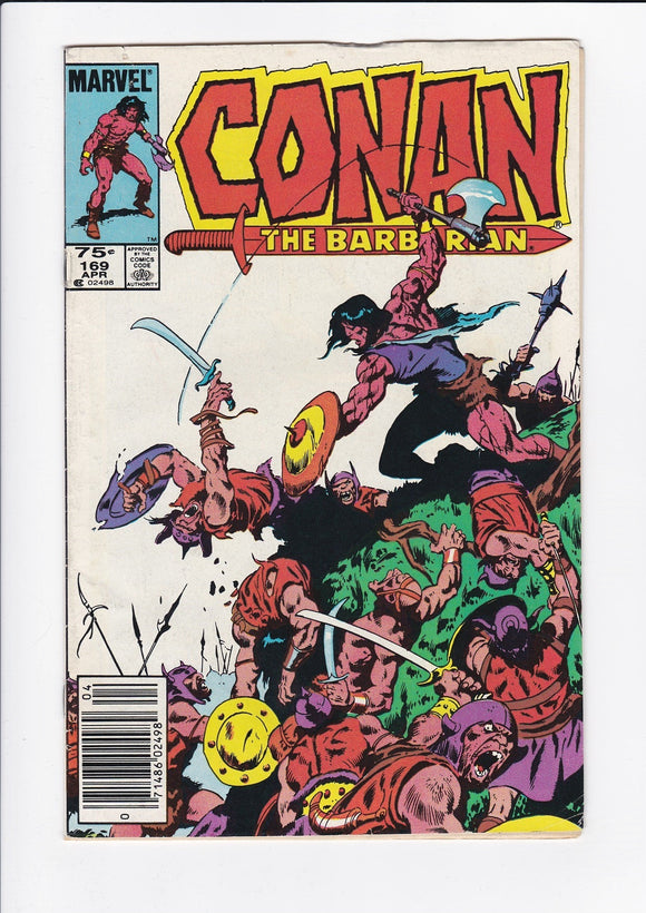 Conan The Barbarian Vol. 1  #  169  Canadian