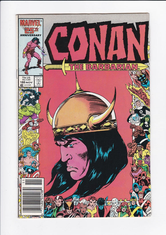 Conan The Barbarian Vol. 1  #  188