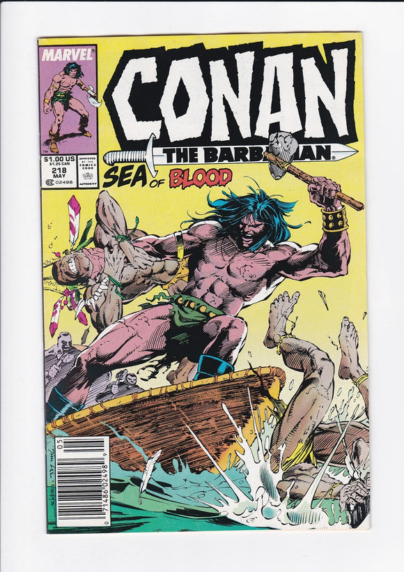 Conan The Barbarian Vol. 1  #  218  Newsstand