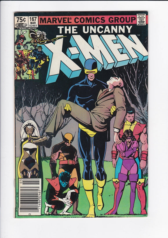 Uncanny X-Men Vol. 1  # 167  Canadian