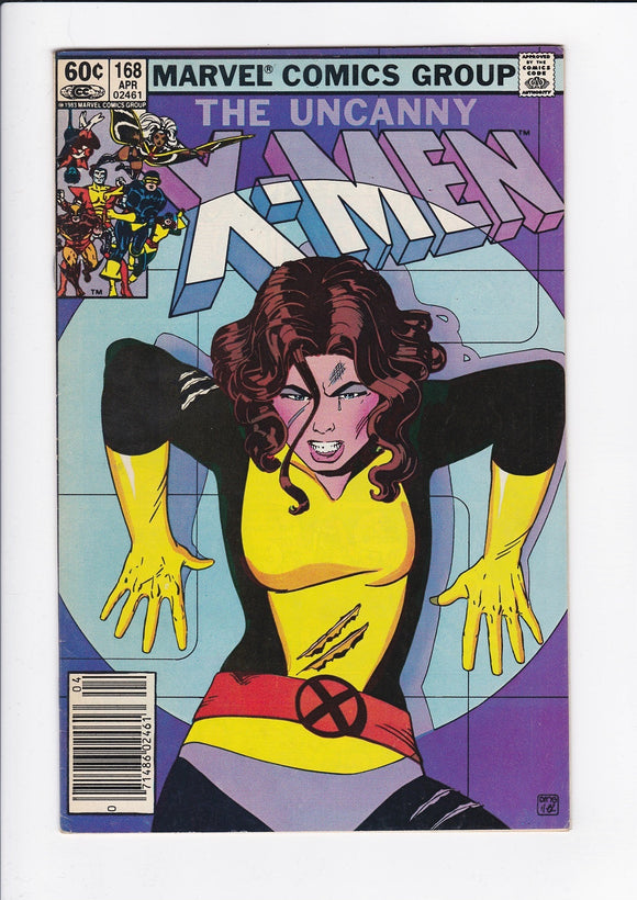 Uncanny X-Men Vol. 1  # 168  Newsstand