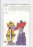 Transformers vs. G.I. Joe  # 0-13  Complete Set