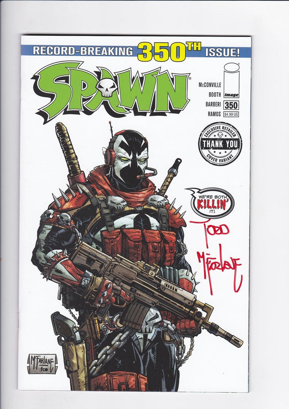 SPAWN #350 CVR G THANK YOU VAR