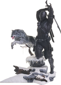 GI JOE GALLERY SNAKE EYES PVC STATUE