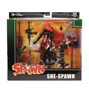 SPAWN 7IN SCALE SHE SPAWN DLX AF