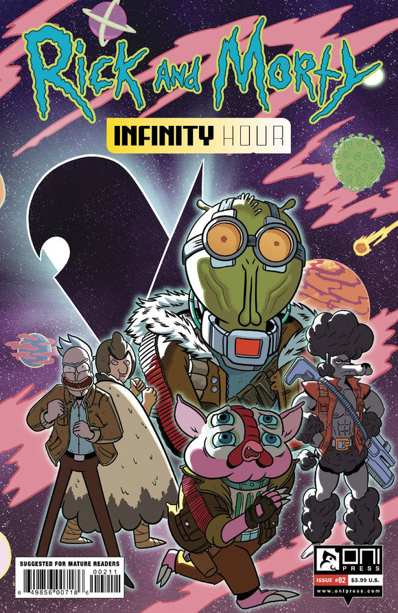 RICK AND MORTY INFINITY HOUR #2 (OF 4) CVR A MARC ELLERBY