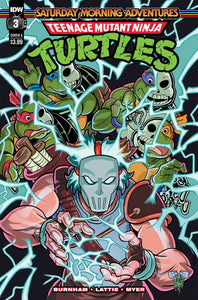 TMNT SATURDAY MORNING ADVENTURES #3 CVR A LATTIE