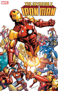 INVINCIBLE IRON MAN #1 2ND PTG BAGLEY VAR