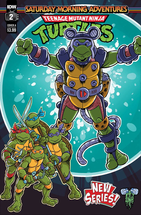 Teenage Mutant Ninja Turtles: Saturday Morning Adventures (2023) #2 Cover A (Lattie)