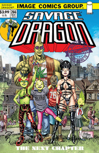 SAVAGE DRAGON #266 CVR B RETRO 70S TRADE DRESS