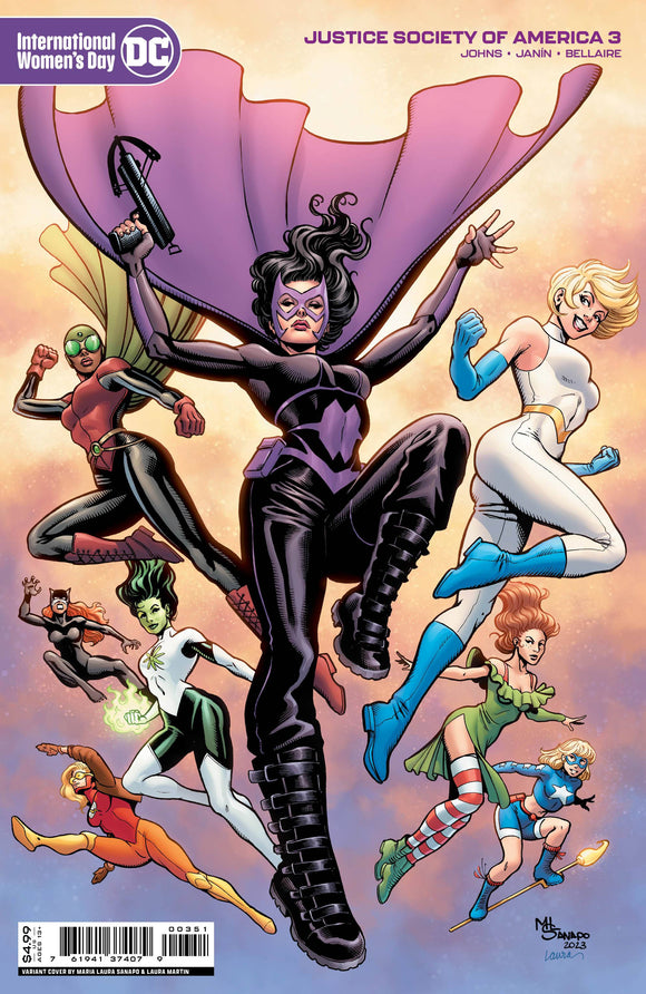 JUSTICE SOCIETY OF AMERICA #3 CVR E INT WOMENS DAY C