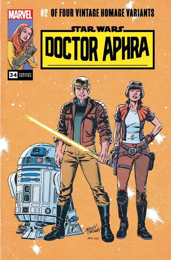 STAR WARS DOCTOR APHRA #34 JERRY ORDWAY CLASSIC TRADE DRESS VAR