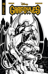 GARGOYLES #5 CVR V 7 COPY FOC INCV HAESER LINE ART