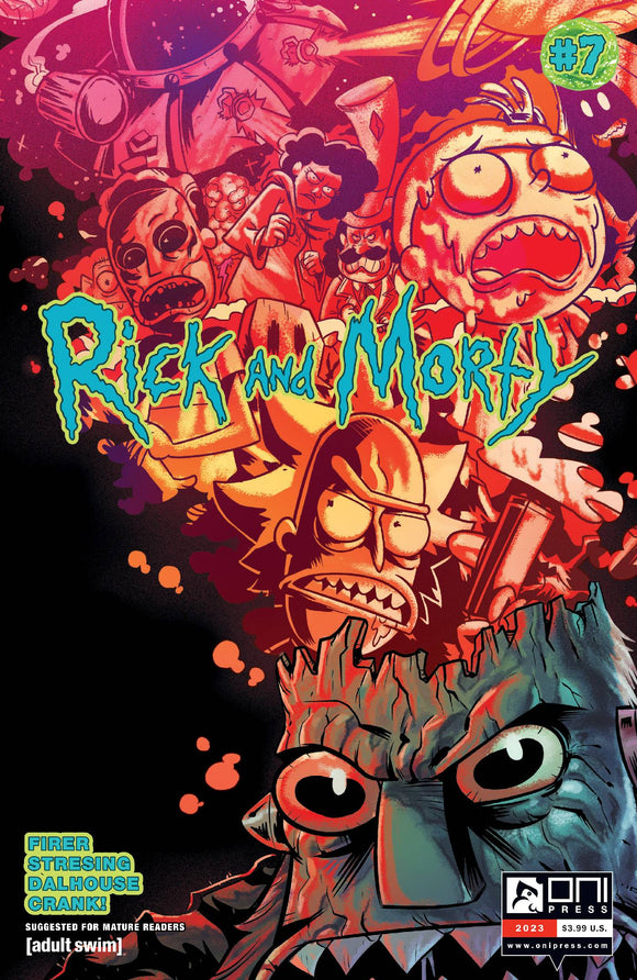 RICK AND MORTY #7 (NEW ARC) CVR A STRESING