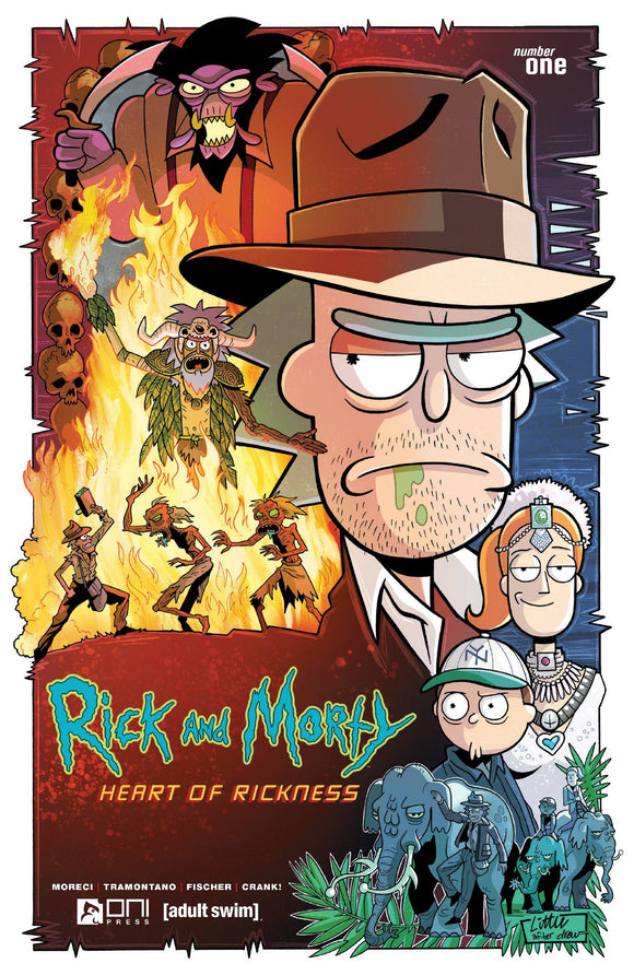 RICK AND MORTY HEART OF RICKNESS #1 (OF 4) CVR A LITTLE