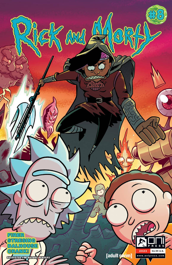 RICK AND MORTY #8 CVR A STRESING