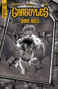 GARGOYLES DARK AGES #2 CVR K 20 COPY INCV ANDOLFO LINE ART