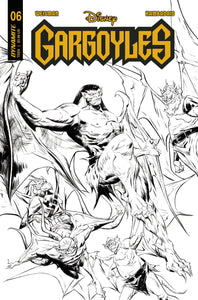 GARGOYLES #6 CVR U 10 COPY FOC INCV LEE LINE ART