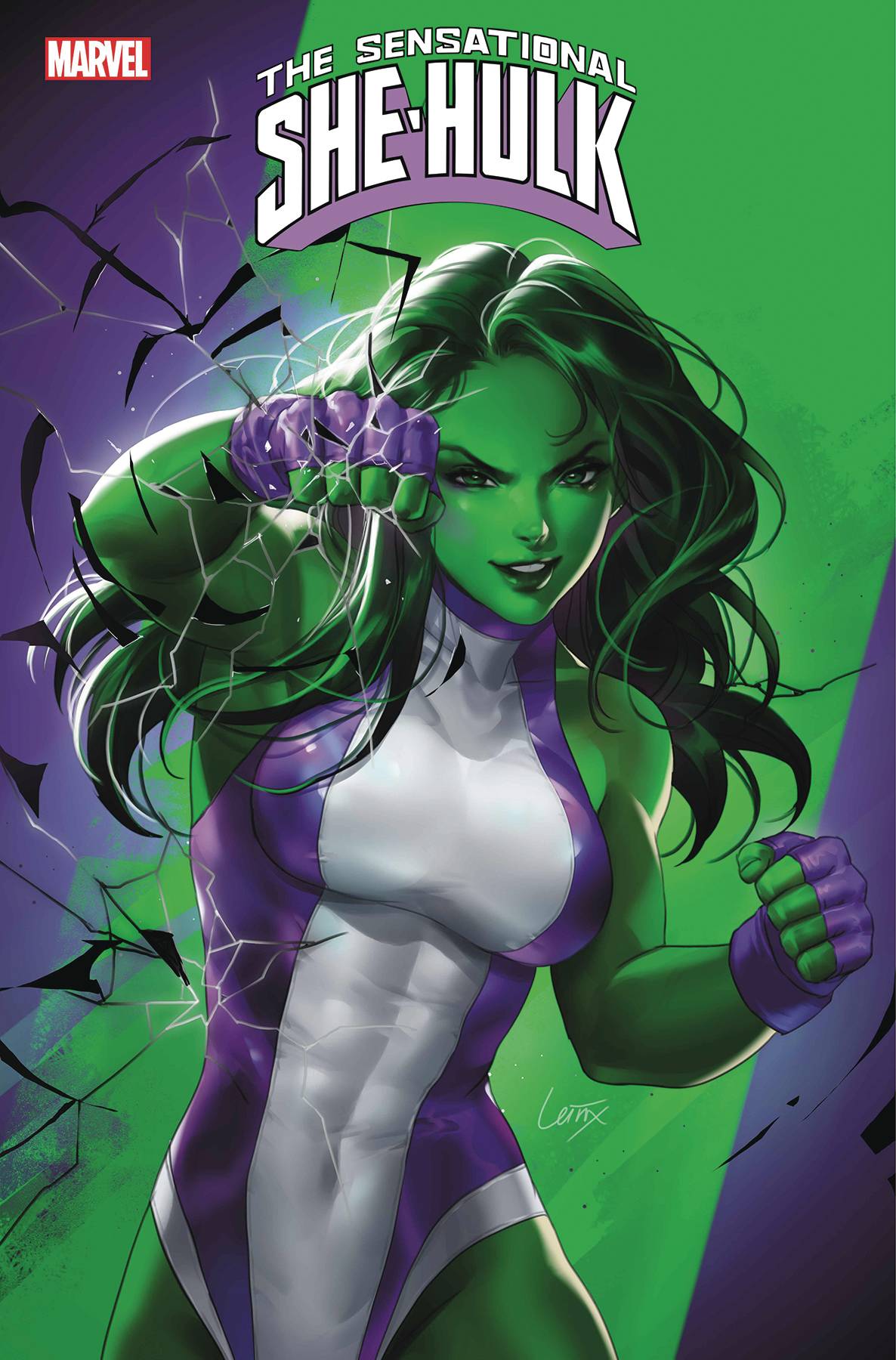 SENSATIONAL SHE-HULK #1 LEIRIX SHE-HULK VAR – Cosmic Comics Canada