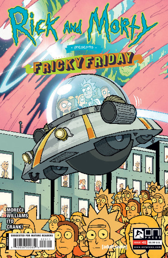 RICK AND MORTY PRESENTS FRICKY FRIDAY #1 CVR A WILLIAMS