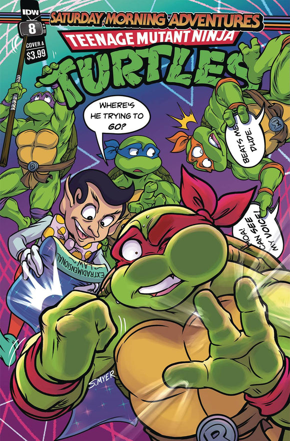 Teenage Mutant Ninja Turtles: Saturday Morning Adventures #8 Cover A (Myer)
