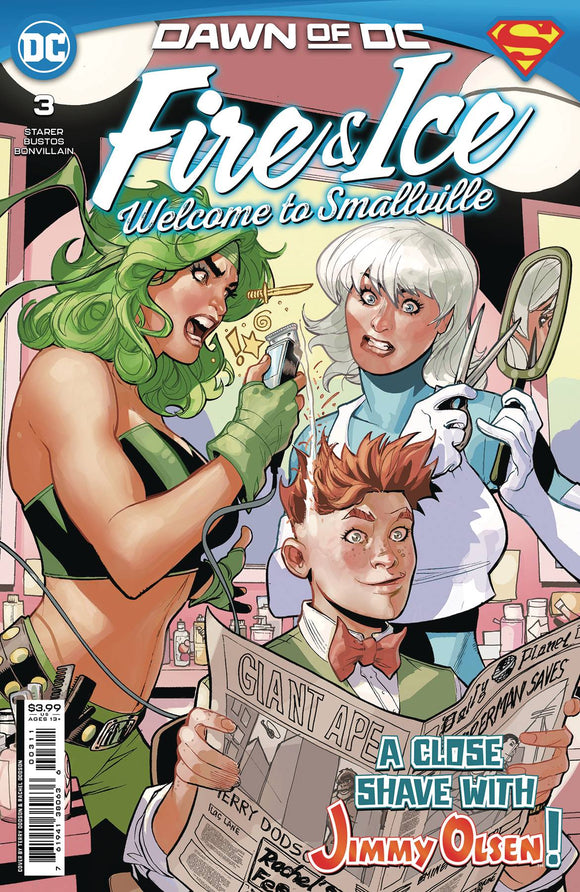 FIRE & ICE WELCOME SMALLVILLE #3 (OF 6) CVR A TERRY DODSON