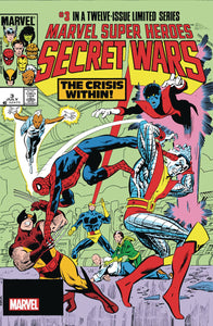 MARVEL SUPER HEROES SECRET WARS #3 FACSIMILE EDITION FOIL VAR