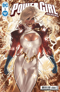 POWER GIRL UNCOVERED #1 OS CVR A PABLO VILLALOBOS