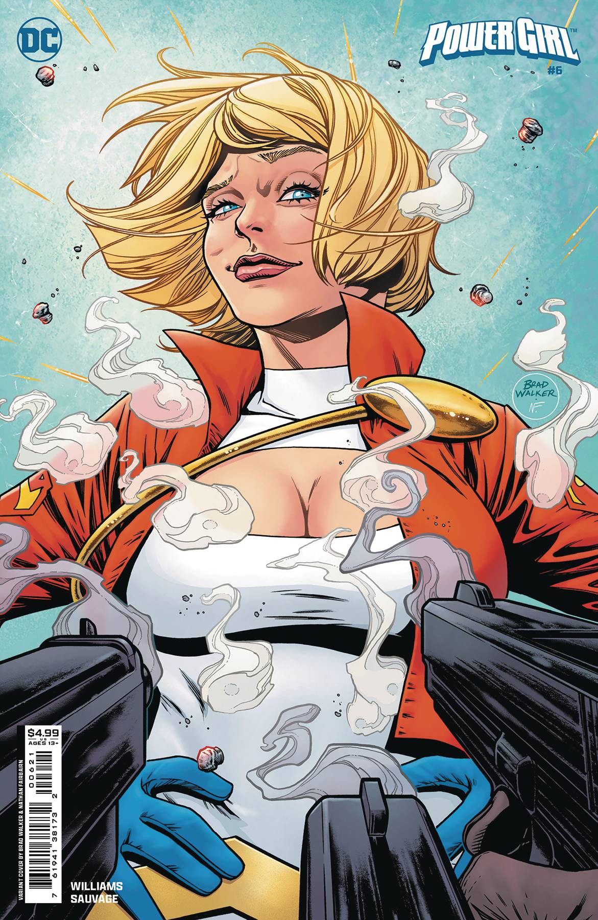 絵画 power girl POWER GIRL #6 CVR B BRAD WALKER – Cosmic Comics Canada