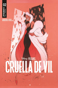 DISNEY VILLAINS CRUELLA DE VIL #2 CVR I FOC CAMPBELL ORIGINAL